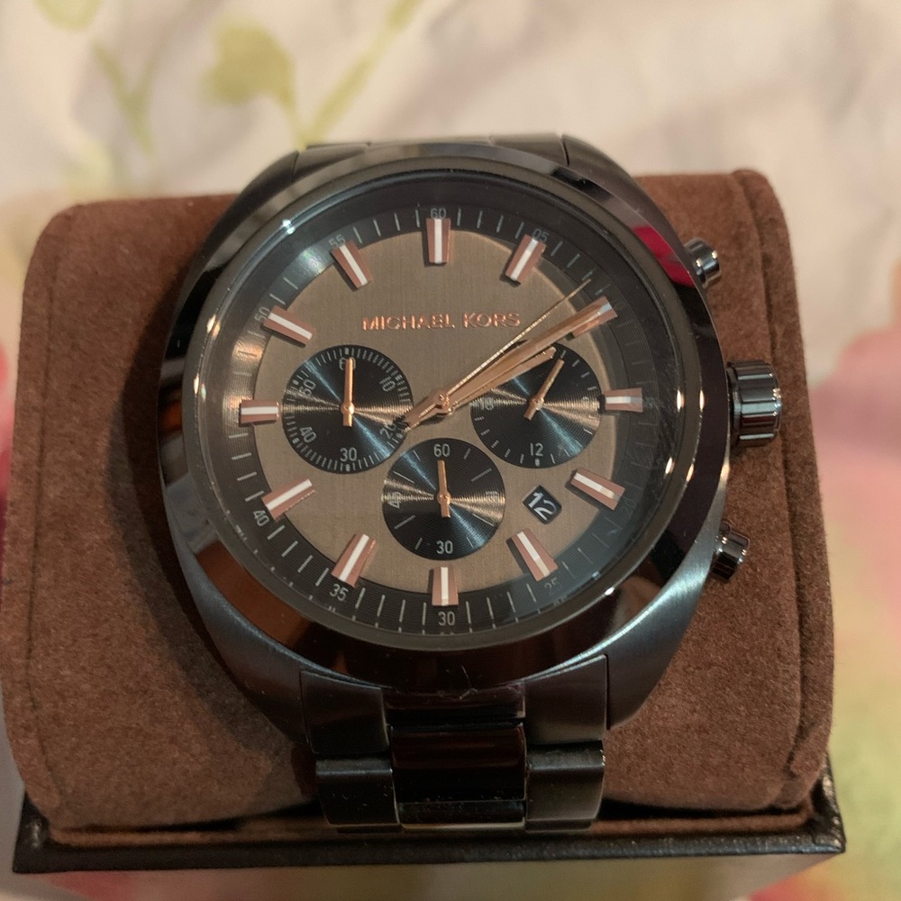 Michael Kors Dean Chronograph Watch - Picture 1 of 3